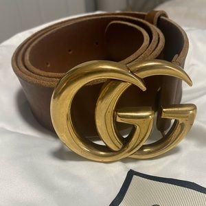 GUCCI GG logo belt / size 85